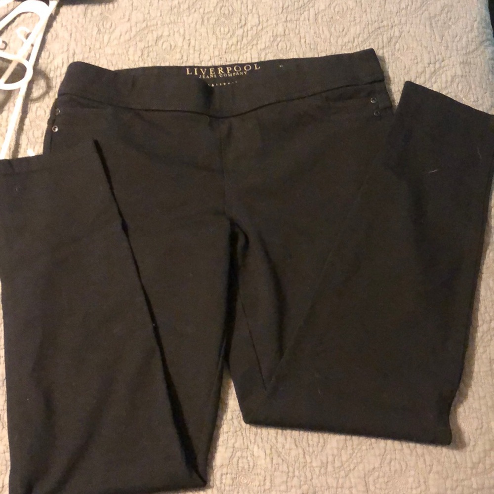 Stitch Fix MATERNITY!!!  Liverpool black jeans